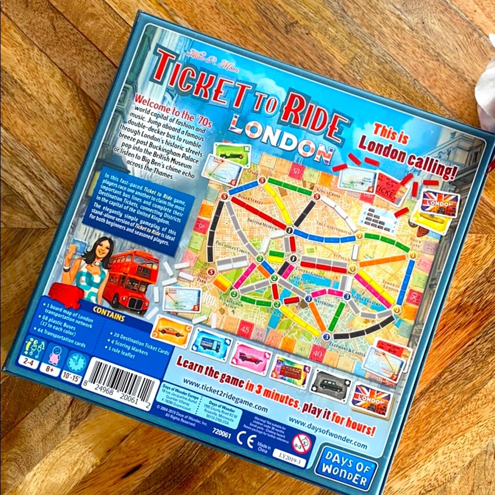 ๐ TICKET TO RIDE LONDON GAME!!! ๐ - Picture 6 of 6